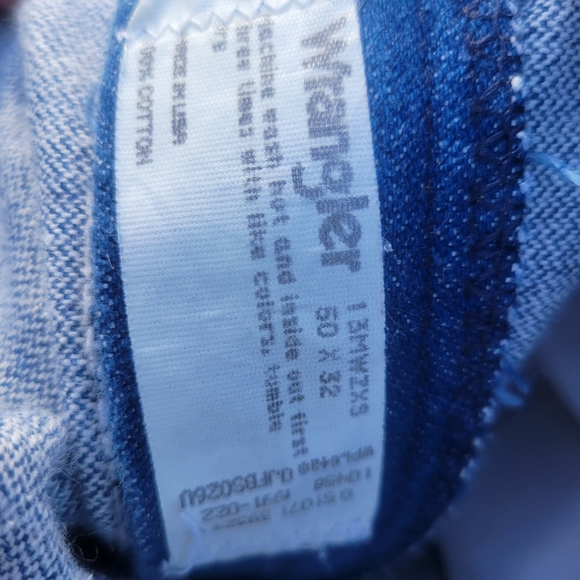 Wrangler 50 x 32 Big Man's Jeans Vintage - Picture 2 of 4
